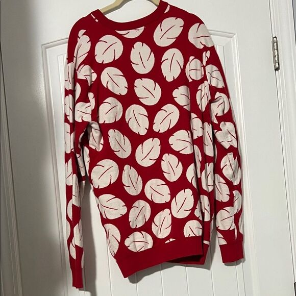 Lilo & Stitch Disney Christmas Ugly Sweater Mele Kalikimaka Tiki Red - Picture 2 of 7